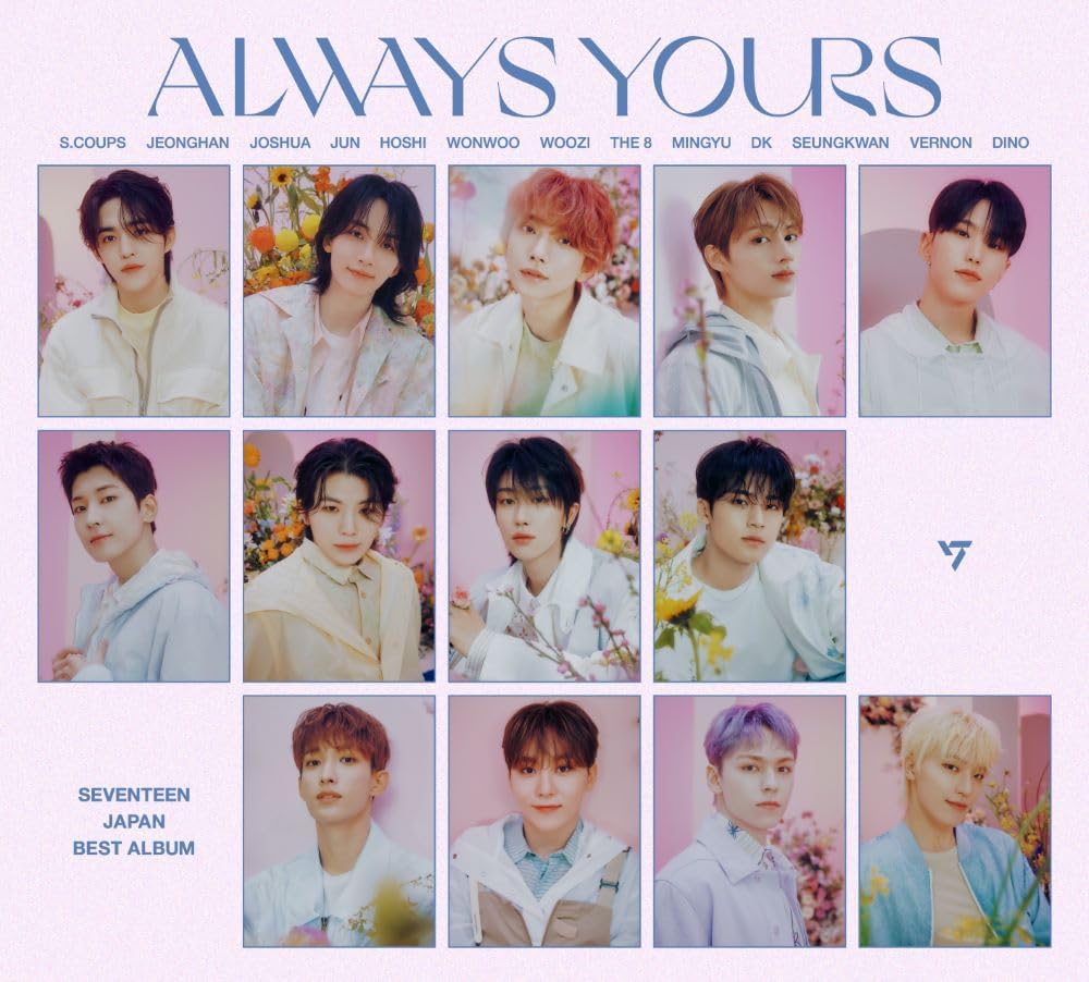 SEVENTEEN JAPAN BEST ALBUM "ALWAYS YOURS" First limited edition A 2-disc PHOTO BOOK included