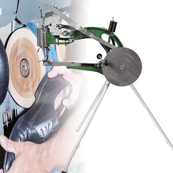 Shoe Sewing Machine,Hand Machine Cobbler Shoe Repair Machine, Manual Shoe Mending Machine, High Efficiency Cobbler Cotton