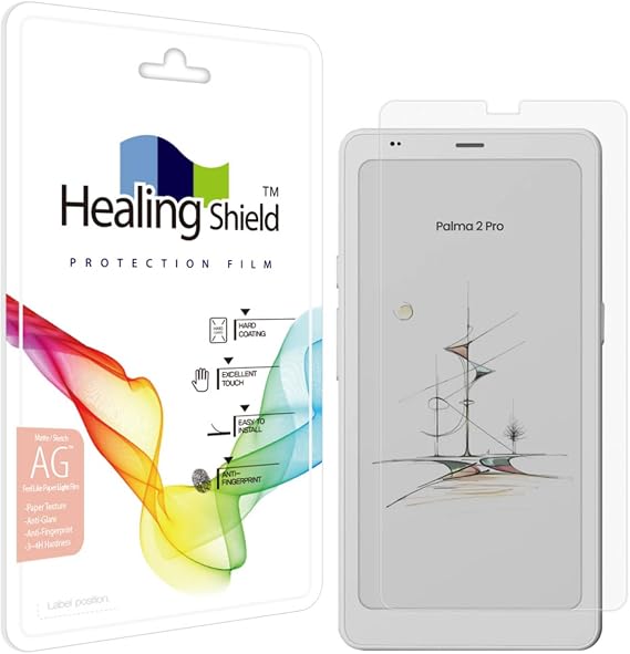 Screen Protector for Onyx BOOX Palma2 Pro, Light Paper Texture Feel Matte Film, Scratch Resistant, Real Pen Touch Sensitivity-palma 2 pro