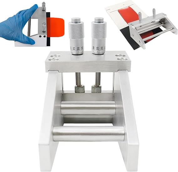 Film Applicator Coater - 0-3500 m Coating Doctor Blade, 300 mm Width for Printing and Paint Applications (55MM)