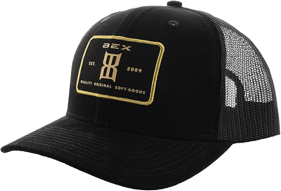 BEX Timber MESH Back Structured Cap. 6 Panel Curved Bill.