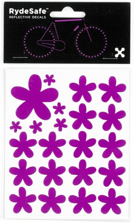 RydeSafe Reflective Decals - Flowers Kit