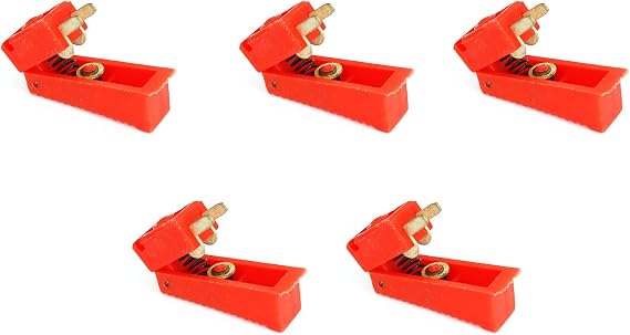 Trigger Switch Heyous 5pcs High Sensitivity Trigger Switch for Binzel 15AK/24KD/36KD MIG Welding Torch Red