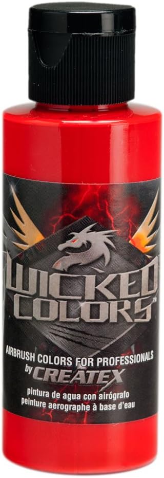 Createx Airbrush Paint, Wicked Red, 2 oz (W005-02)