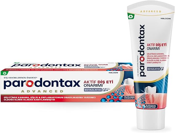 Parodontax Aktif Diş Eti Onarımı Beyazlatıcı Diş Macunu 75 ml