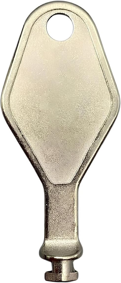 Brixwell Die Cast Release Key for Detachable Window Restrictor Stay, Mill