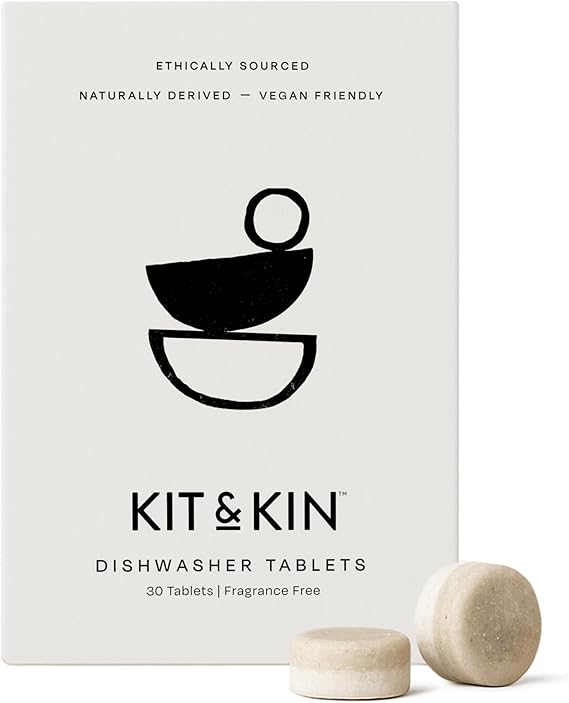 Kit & Kin Eco Dishwasher Tablets, 30 Tabs