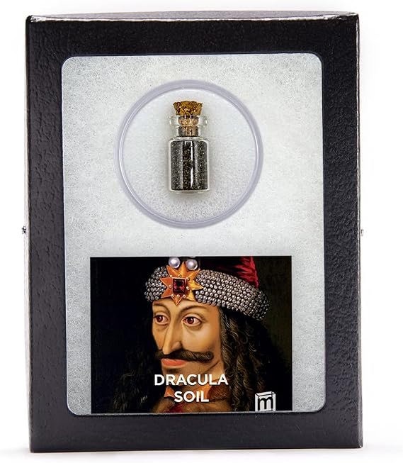 Mini Museum Dracula Soil: Authentic Collectible from Cetatea Poenari, home of Vlad Tepes
