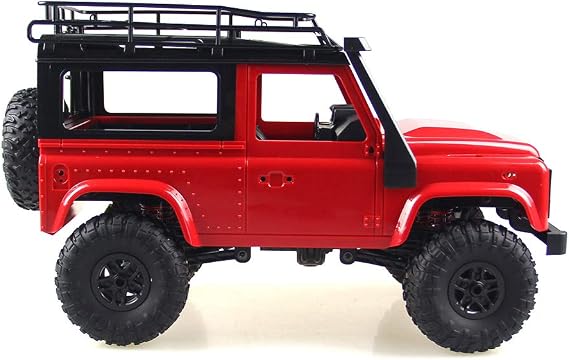 MN D90 High Speed 4WD 2.4G Remote Control Off Road Truck RC Car Led Light RTR Green (Red)