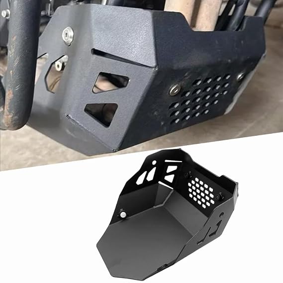 Lower Protector Skid Plate For CF450MT 450MT 450 MT 450 MT450 2024-2025 Engine Chassis Heavy-Duty Metal Reliable Protection Vented Cooling Design Quick Mount Durable Construction