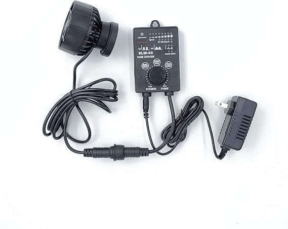 Jebao SLW-20 Aquarium Wavemaker, 2641 GPH