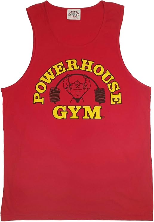 Powerhouse Gym PH320 Mens Tank Top - Athletic (Medium, Red)