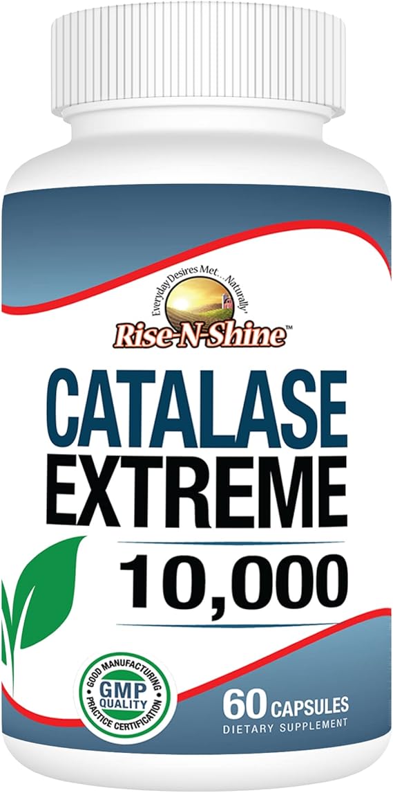 10,000 Catalase Hair Supplement with Catalase, Saw Palmetto, FoTi, Biotin, PABA and More 60 Count...