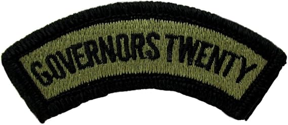 TheSupplyRoom Governors Twenty Tab OCP Patch - Scorpion W2