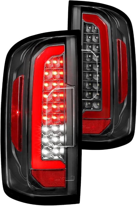 ANZO - Black Fiber Optic LED Tail Lights