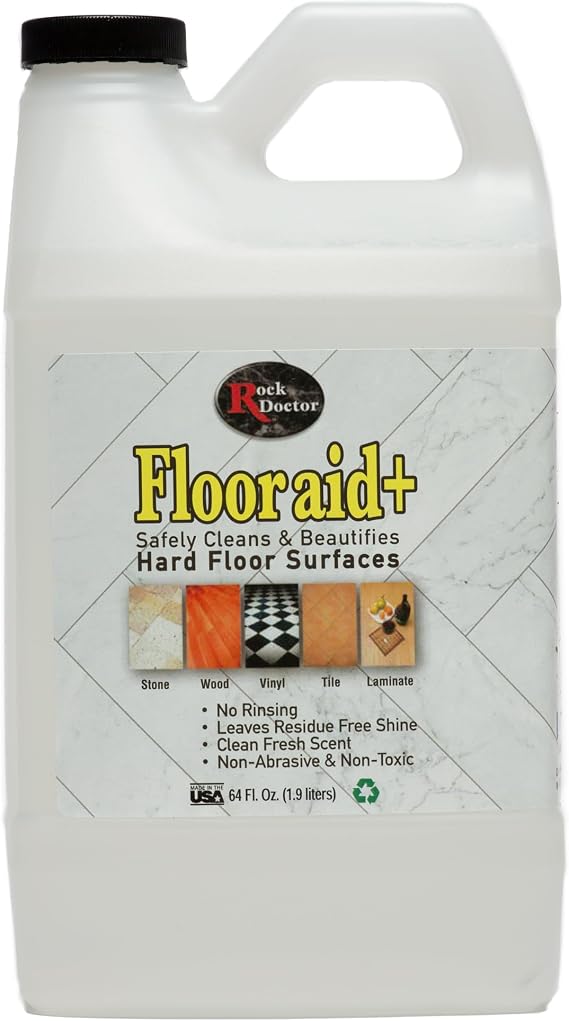 Rock Doctor Hard Floor Cleaner, Multi-Surface Formula for Tile, Stone, Laminate, and Granite, 24 oz 1 Pk