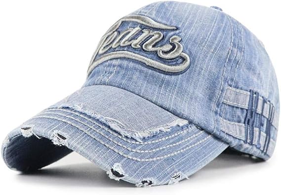 Special Edition Patch Vintage Washed Distressed Baseball-Cap Adjustable Cowboy Baseball Cap