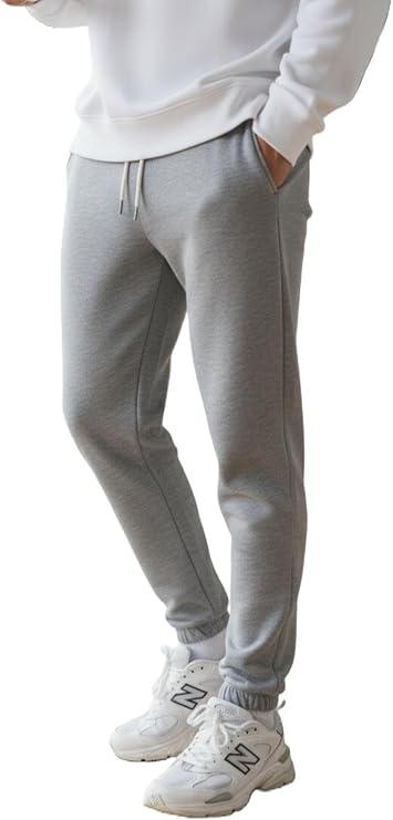 3 Iplik Pamuklu Erkek Jogger Eşofman Altı Relax Fit Ipli Cepli Regular Rahat Kalıp Yumuşak Tuşe Lastikli Dar Paça