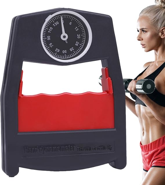 Hand Dynamometer Grip Strength Portable | Wrist Rest Forearm Sports Equipment for Home Gym
