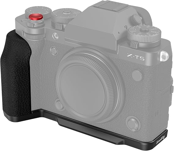 SmallRig Handgrip L-Shape Grip for FUJIFILM X-T5 with Shutter Button, Black