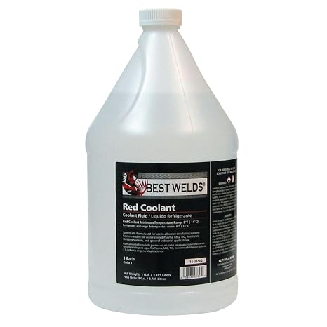 BEST WELDS 905-16-25502 - Coolant Fluid, 6F,14C, 1 Gal