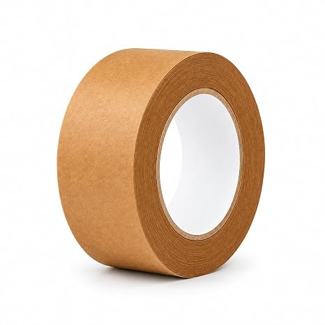Kraft Paper Packing Tape 2 x 60 Yds (1 Pack, 60 Yds Total) Self Adhesive