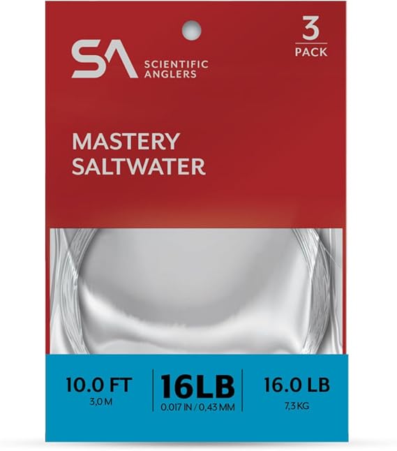 Scientific Anglers Mastery Saltwater Leaders 3-Pack