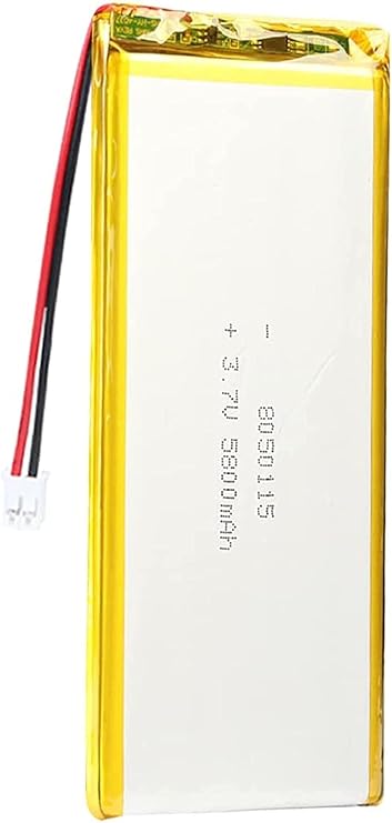 8050115 3.7V 5800mAh 2P PH 2 0mm Pitch Li-ion Li-Po,1 PCS