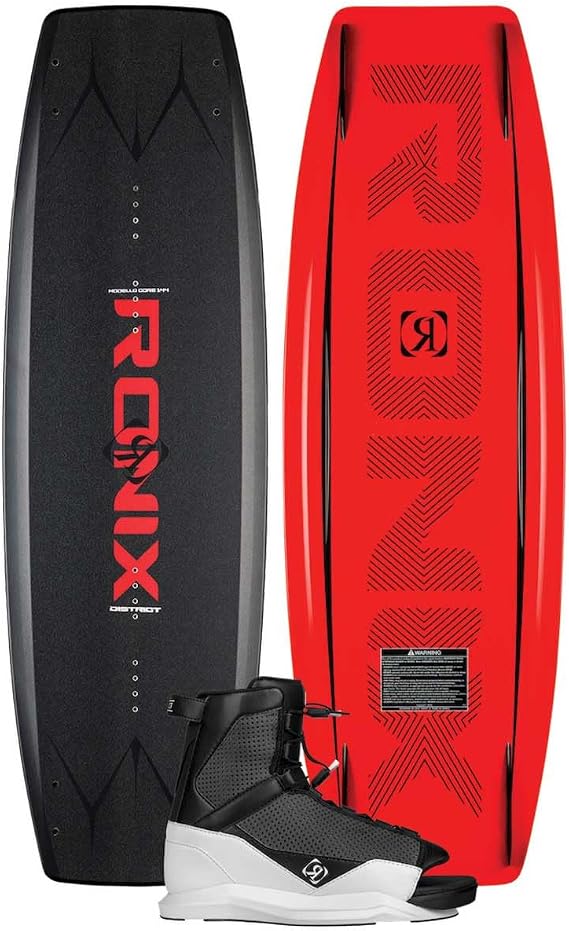 Ronix District Wakeboard Package w/ District Bindings 2026, 138 cm, District - Men's 5-8.5