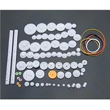 75 Pieces Plastic Gear Set Rc Impeller Arduino Toy Robot Car Gear Outer Creamer