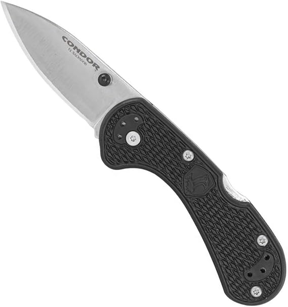 Condor Tool & Knife CTK80725SK: Cadejo Lockback Black