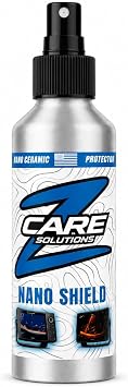 Screen & Glass Cleaner Spray with Ceramic Coating - Hydrophobic Protection for Sunglasses, Boat Screens, Electronics - Streak Free Water Repellent - Nano Shield by Z Care