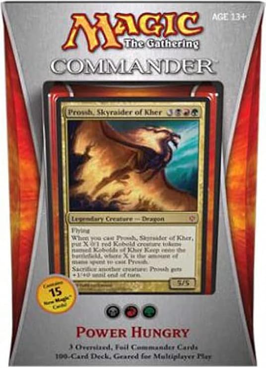 MtG Trading Card Game Commander 2013 Power Hungry EDH Deck [Sealed Deck]