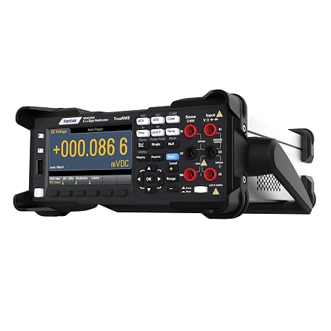 Hantek Bench Multimeter Hantek HDM3065/A/B/S/H Digital Multimeter 6 1/2 Bit Resolution High-speed Sampling Frequency 4.3 Inch LCD Tester Meter(HDM3065H)