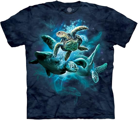 The Mountain Men's Sea Turtle Collage T-Shirt