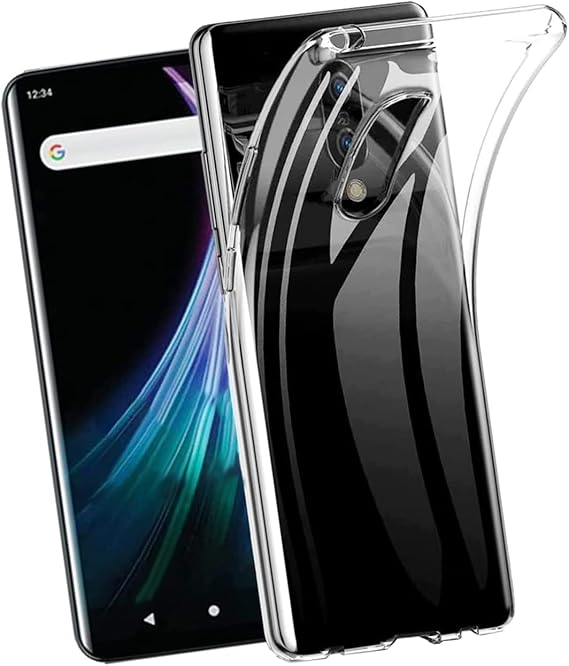 Compatible AQUOS zero2 SH-01M SHV47 SH-M13 Case Cover AQUOS TPU Protective Case AQUOSzero2 Back Cover Protector Shell Cover Clear Soft Transparent Shell Protector Shell Shock-resistant Airbag