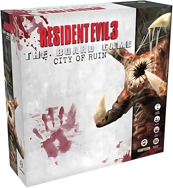 Resident Evil 3 The Board Game: City of Ruin Expansion