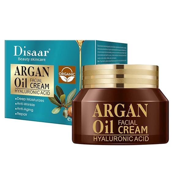 DISAAR BEAUTY Argan Oil Facial Cream Hyaluronic Acid Repair 50ml
