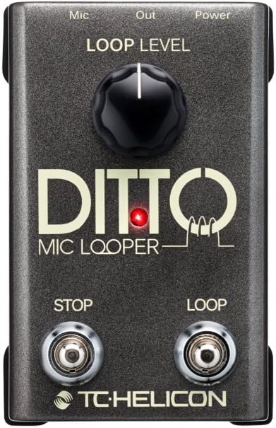 TC Helicon Ditto Mic Looper Vocal Effects Pedal
