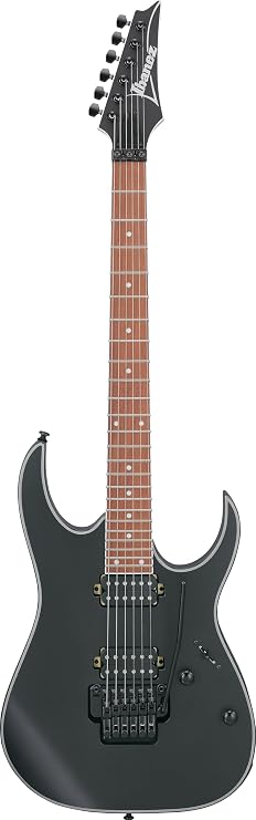 Ibanez RG420EX-BKF RG Series Double Rock Tremolo Electric Guitar Black Flat