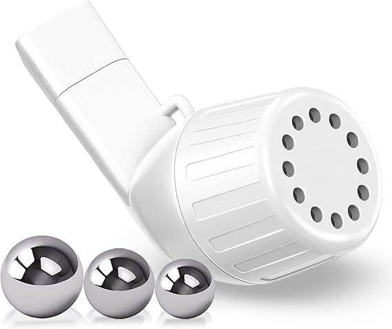 Breathing Exerciser Mucus Removal Device Lung Trainer Flutter Machine Airway Clearance Respiratory Therapy Cleans Lungs Improves Capacity Adjustable Resistance