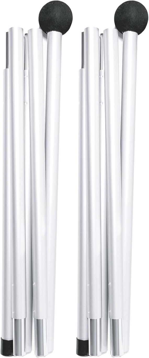 SUN NINJA Replacement Poles for Beach Tent, 2 Aluminium Poles Included