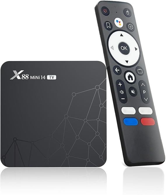 Android 14.0 TV Box, ADDCOLOR TV Box 2025 with 2GB 16GB