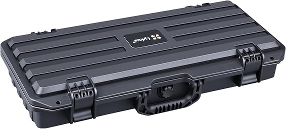Lykus HC-5011 Waterproof Hard Case with Foam, Inner Size 19.96*7.36*2.95in