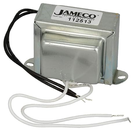 Jameco Valuepro 112512.-R Power Transformer, 24 VAC 2 Amp 117 VAC Wire Leads