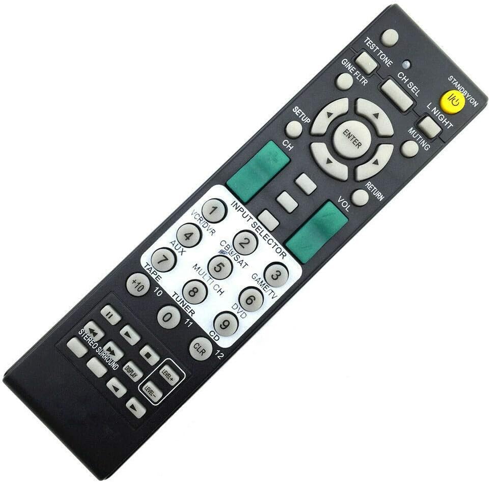 Replacement Remote Control Replacement for Onkyo RC-650M RC-664S HT-R940 TX-8522 AV Receiver