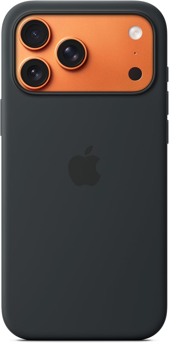 Silicone Case with MagSafe for Apple iPhone 17 Pro Max - Black