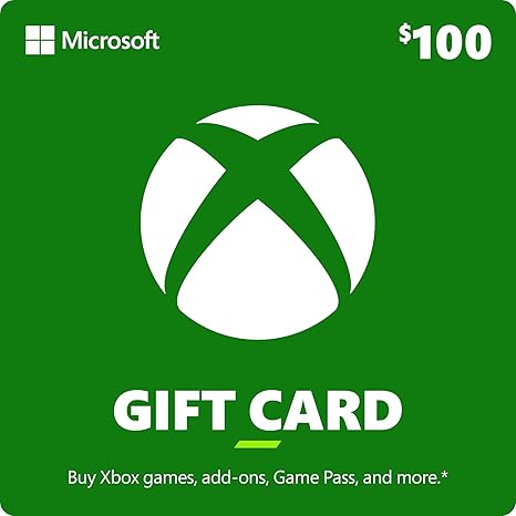 $100 Xbox Gift Card [Digital Code]