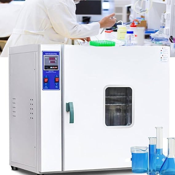 Vacuum Drying Oven, 15L,42L,70L,136L Lab Drying and Heating Oven with Vacuum Gauge and Digital Controller, Working Environment Temperature: 50-300 ° C 15L