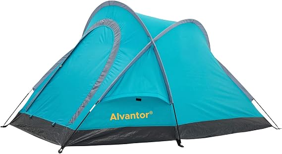 Alvantor Pop Up Bubble Tent - Instant Igloo Tent - Screen House for Patios - Large Oversize Weather Proof Pod - Cold Protection Camping Tent - Beige